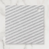 Winter Wonderland Dank u sneeuw veel Bedankjes Labels (Achterkant)