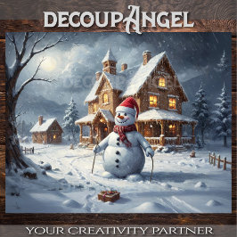 Winter Wonderland - Decoupage - Tissuepapier