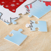 Winter Wonderland Deer, Tree, & Bear Christmas  Legpuzzel (Zijkant)
