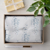 Winter Wonderland Design Serie 10 Tissuepapier (Geschenk)
