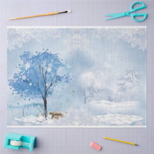 Winter Wonderland Design Series 6 Tissuepapier (Craft)