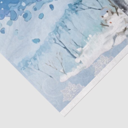 Winter Wonderland Design Series 6 Tissuepapier (Detail)