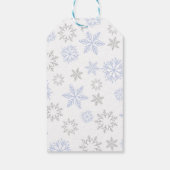 Winter Wonderland Dieren jongen Favor bedankt Cade Cadeaulabel (Achterkant)
