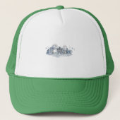 Winter Wonderland Dorp Trucker Pet (Voorkant)