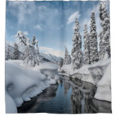 Winter Wonderland Douchegordijn (Voorkant)