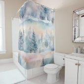 Winter Wonderland Douchegordijn (In situ)