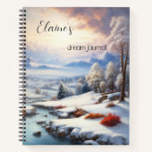 Winter Wonderland Dream Journal Notitieboek (Voorkant)