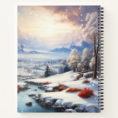 Winter Wonderland Dream Journal Notitieboek (Achterkant)