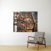 Winter Wonderland: Een feestelijk wandtapijt Wandkleed (In Situ (horizontaal))