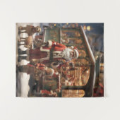 Winter Wonderland: Een feestelijk wandtapijt Wandkleed (Voorkant (horizontaal))