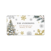 Winter Wonderland Etiket (Voorkant)