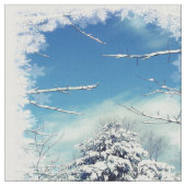 Winter Wonderland Fabric Stof (Close Up)