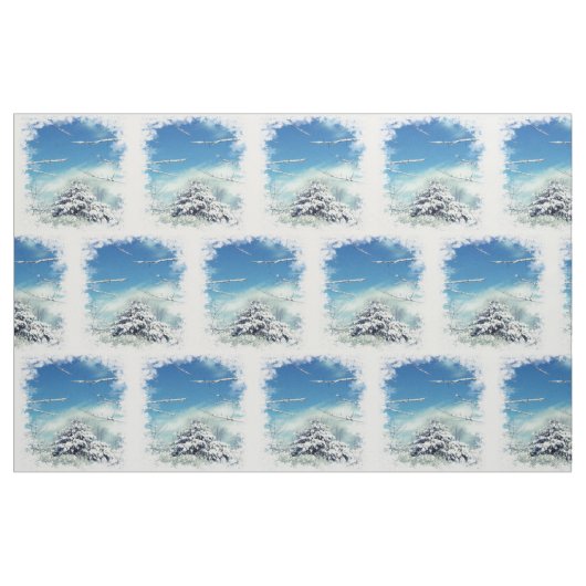 Winter Wonderland Fabric Stof (Fat Quarter)