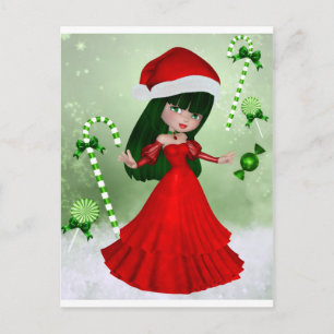 Winter Wonderland Fairy Briefkaart
