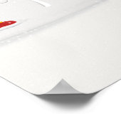 Winter Wonderland Familienaam Poster (Hoek)