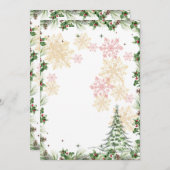 Winter Wonderland Feestdagenkaart (Voorkant / Achterkant)