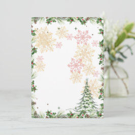 Winter Wonderland Feestdagenkaart