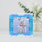 Winter Wonderland Feestdagenkaart (Staand voorkant)