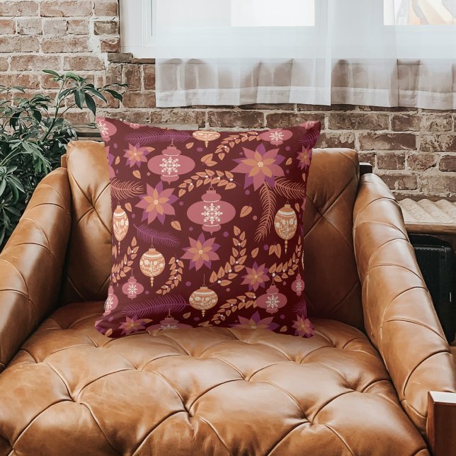 Winter Wonderland Feestelijk Warm Sierkussen (Creator heeft geüpload)