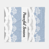 Winter Wonderland Fleece Blanket (Voorkant (Horizontaal))