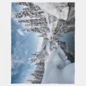 Winter Wonderland Fleece Deken (Voorkant)
