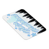 *Winter Wonderland* Flexibele magneet (Rechterzijde)
