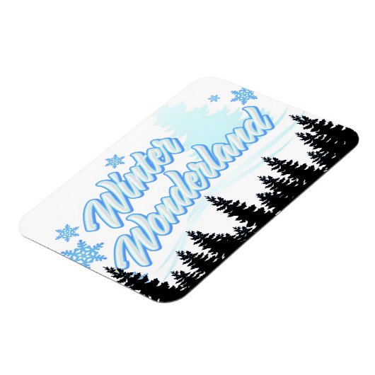 *Winter Wonderland* Flexibele magneet (Linkerzijde)