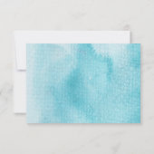 Winter Wonderland Floral RSVP (Achterkant)