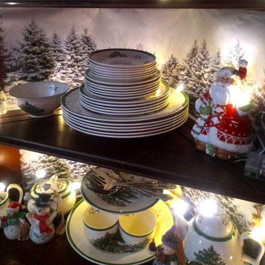 Winter Wonderland Forest Kerstmis Craft of Cadeaupapier