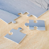 Winter Wonderland Forest Landschap Legpuzzel (Zijkant)
