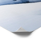 Winter Wonderland Forest Landschap Poster (Hoek)