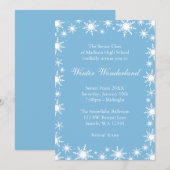 Winter Wonderland Formal Prom Dance Ball Kaart (Voorkant / Achterkant)