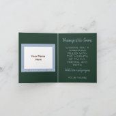 Winter Wonderland Foto & Ambacht Kerst Kaart (Binnen)