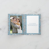 Winter Wonderland FOTO Dankkaart Bedankkaart (Binnen)