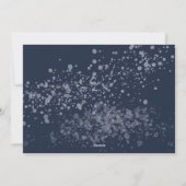 Winter Wonderland Foto Holiday Kaart (Achterkant)