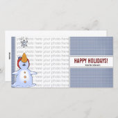 Winter Wonderland Fotokaart Feestdagenkaart (Voorkant / Achterkant)