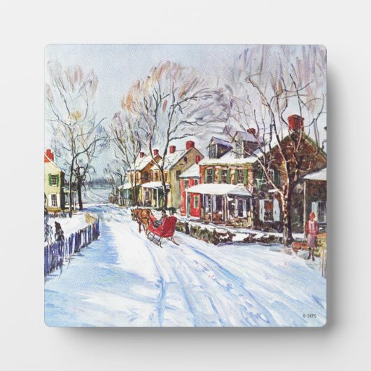 Winter Wonderland Fotoplaat (Voorkant)