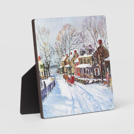 Winter Wonderland Fotoplaat (Voorkant)