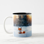 Winter Wonderland Fox Mok (Links)