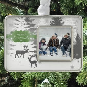 Winter Wonderland Framed Ornament - Groen