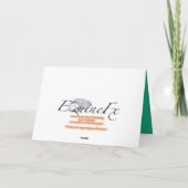 Winter Wonderland Fries paard kaart (Achterkant)