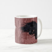 Winter Wonderland Friesian Horse 2-Sided Mug Koffiemok (Voorkant rechts)