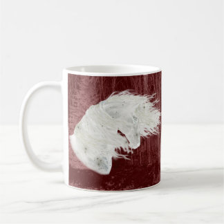 Winter Wonderland Friesian Horse 2-Sided Mug Koffiemok