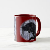 Winter Wonderland Friesian Horse Mug Mok (Voorkant rechts)