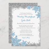 Winter Wonderland Gala Ball Uitnodigingen (Voorkant / Achterkant)