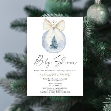 Winter wonderland genderneutraal baby shower