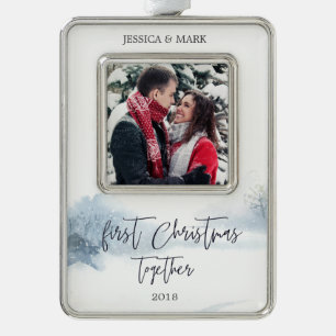 Winter Wonderland Gepersonaliseerd foto Ornament