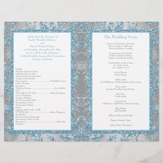 Winter Wonderland, gezamenlijk programma Hearts We (Achterkant)