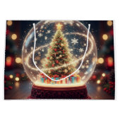 Winter Wonderland Gift Bag Groot Cadeauzakje (Voorkant)