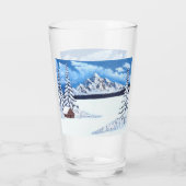Winter Wonderland Glas (Achterkant)